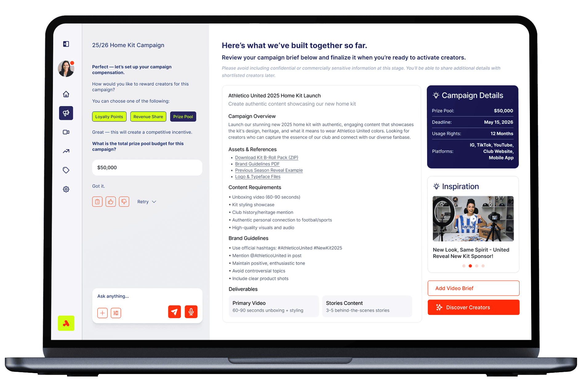 Tournament takeovers