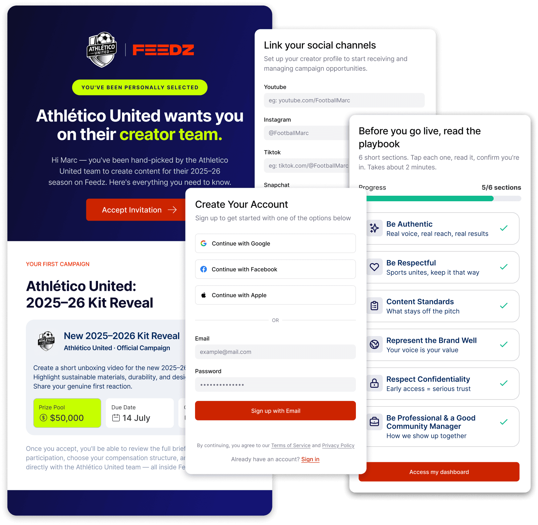 Coordinate campaigns across multiple clubs
